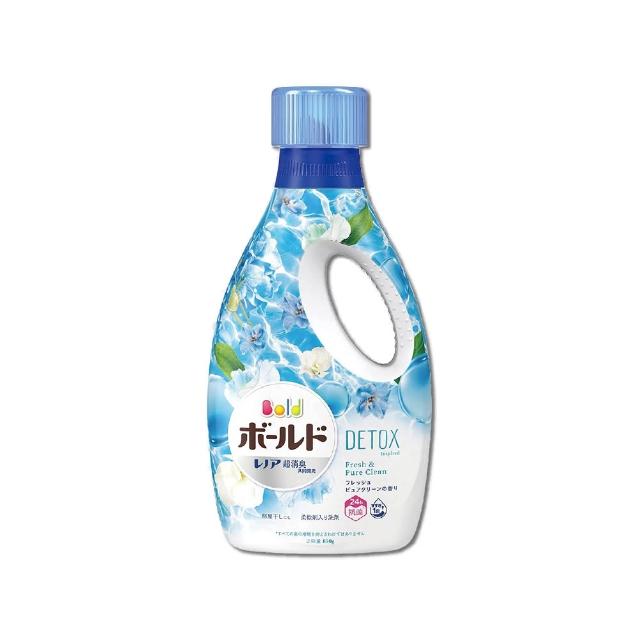 【日本P&G】香氛柔軟2合1超濃縮全效洗衣精850g/瓶(白葉花香-水藍瓶-5年效平輸品)