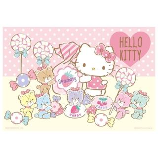 【HUNDRED PICTURES 百耘圖】Hello Kitty 水果糖吐司拼圖300片(三麗鷗)