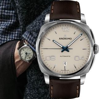 【ANONIMO】EPURATO 義式經典機械錶(AM-4000.01.310.W42)