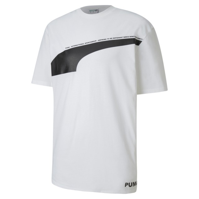 【PUMA】PUMA 流行系列Avenir短袖T恤 M 男 短袖上衣 白(59645702)