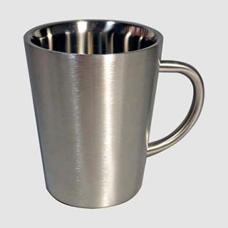【Copen】不鏽鋼雙層真空斷熱杯－銀色 350ml(保溫/保冰)
