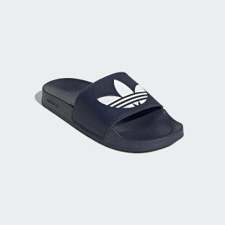 【adidas 愛迪達】拖鞋 男鞋 女鞋 運動 三葉草 ADILETTE LITE 藍白 FU8299