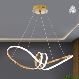【必登堡】永恆吊燈 B560141(餐吊燈/現代/簡約/美式/金色/LED/輕奢)