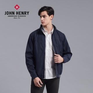 【JOHN HENRY】防風輕量夾克外套-深藍