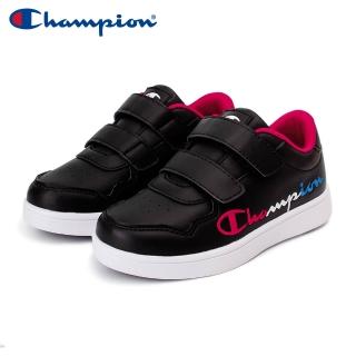 【Champion】童鞋 運動鞋 學生鞋 魔鬼氈 CP RETRO 2.0-黑(KSUS-2316-13)