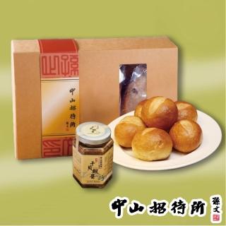 【中山招待所】圓滿禮盒(法國球50gx6+干貝蝦醬250gx1)