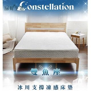 【hoi! 好好生活】Constellation星眠雙魚座冰川支撐凍感床墊105x188cm 單人加大