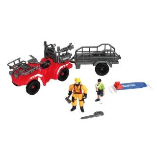 【ToysRUs 玩具反斗城】Rescue Force 快速救援小組(男孩玩具 消防員 救難車)