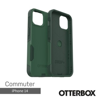 【OtterBox】iPhone 14 6.1吋 Commuter通勤者系列保護殼(綠)