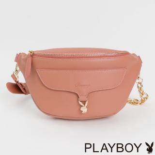 【PLAYBOY】腰包 LUCY系列(粉紅色)