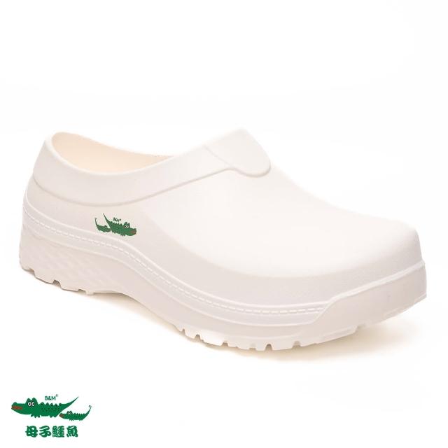 【母子鱷魚】-官方直營-男款-雙密度多功能輕便鞋-白