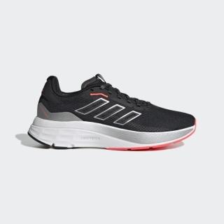 【adidas 愛迪達】Speedmotion 女 慢跑鞋 運動 休閒 輕量 支撐 緩衝 彈力 黑銀(GX0569)