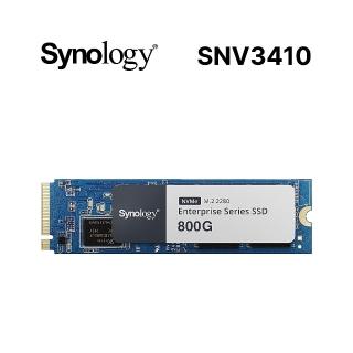 【Synology 群暉科技】SNV3410-800G M.2 2280 NVMe SSD(拆封後無法退換貨)