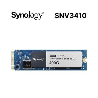 【Synology 群暉科技】SNV3410-400G M.2 2280 NVMe SSD(拆封後無法退換貨)