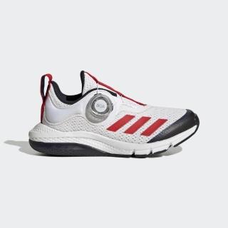 【adidas 愛迪達】ActiveFlex Boa K 中童 慢跑鞋 運動 休閒 透氣 輕量 愛迪達 白紅黑(GY6577)