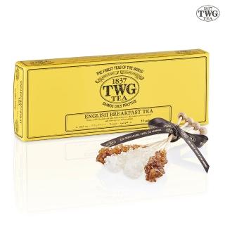 【TWG Tea】純棉茶包禮物組(黑茶任選 15包/盒 +茶糖棒)