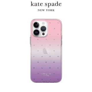 【KATE SPADE】iPhone 14 Pro Max 精品手機殼 紫色星空(保護殼/手機套)