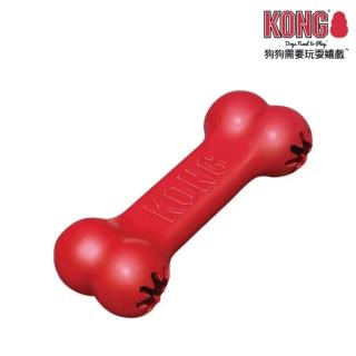 【KONG】Classic Goodie Bone / 紅色狗骨頭益智玩具 M(寵物玩具/狗玩具)