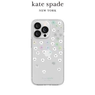 【KATE SPADE】iPhone 14 Plus 精品手機殼 幻彩小花(保護殼/手機套)