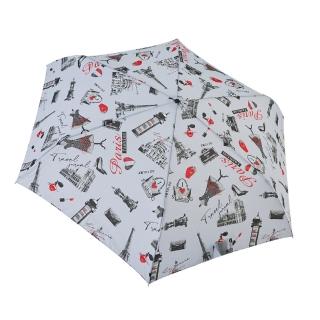 【rainstory】漫遊巴黎抗UV手開輕細口紅傘