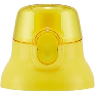【小禮堂】SKATER 直飲式水壺蓋 PSB5SAN 480ml專用 - 黃款(平輸品)