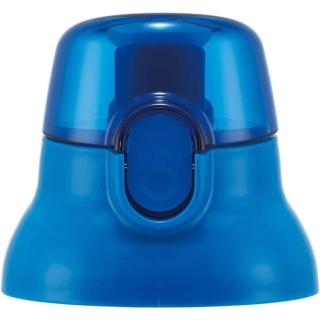 【小禮堂】SKATER 日本製 直飲式水壺蓋 PSB5SAN 480ml專用 - 藍款(平輸品)