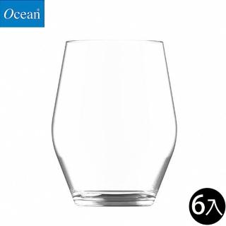 【Ocean】玻璃杯 無梗杯 465ml 6入組 Sante系列(玻璃杯 水杯 果汁杯 飲料杯)