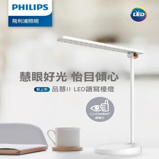 【Philips 飛利浦照明】品慧II 讀寫檯燈 66137(66137)