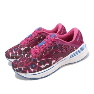 【BROOKS】慢跑鞋 Adrenaline GTS 22 女鞋 桃紫 GTS 腎上腺素 22代 路跑 運動鞋(1203531B568)
