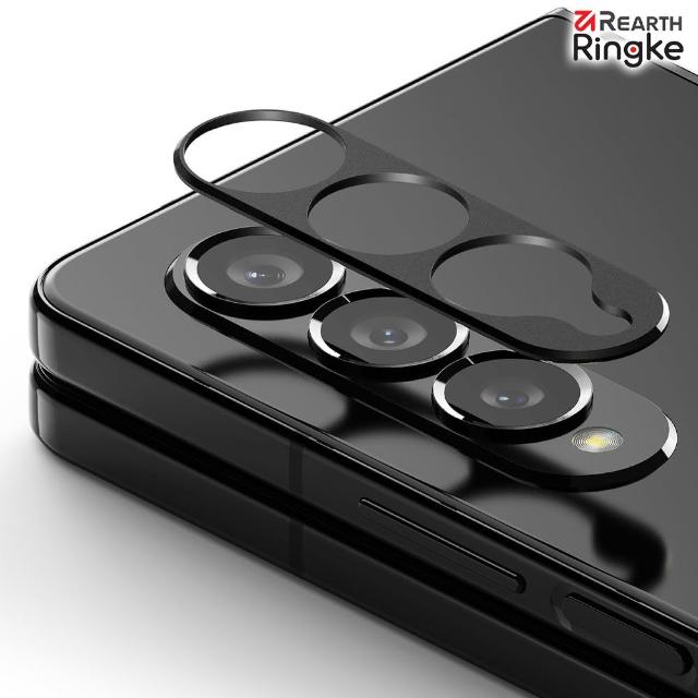 【Ringke】三星 Galaxy Z Fold 4 Camera Styling 金屬鏡頭保護框 黑色(Rearth 鏡頭貼)
