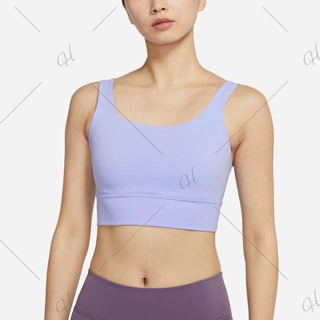 【NIKE 耐吉】運動內衣 女款 中度支撐 AS W NK ALATE ELLIPSE LL BRA 紫 DO6620-569