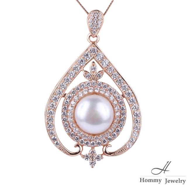 【Hommy Jewelry】璀璨之心 巴洛克宮廷珍珠項鍊(珍珠)