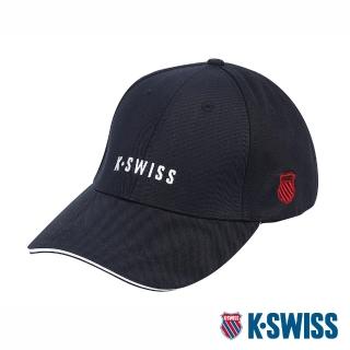 【K-SWISS】運動棒球帽 Cotton Cap-黑(C3275-008)