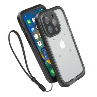 【Catalyst】iPhone14 Pro Max 6.7吋專用 IP68防水軍規防震防泥超強保護殼-黑色(3顆鏡頭)