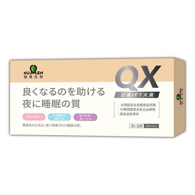 【綠恩】日本專利GABA舒眠美顏組 3入組(20粒/盒)
