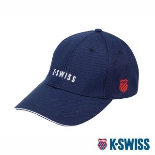 【K-SWISS】運動棒球帽 Cotton Cap-藍(C3275-426)