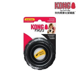 【KONG】Tires / 輪胎玩具-黑色 M/L(寵物玩具)