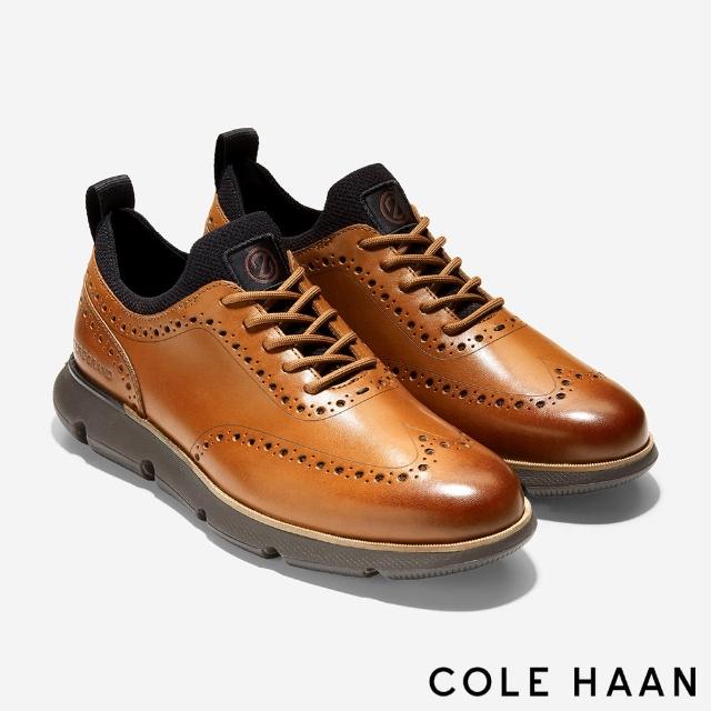 【Cole Haan】4.ZG OX 翼尖牛津 正裝男鞋(棕褐色-C31884)
