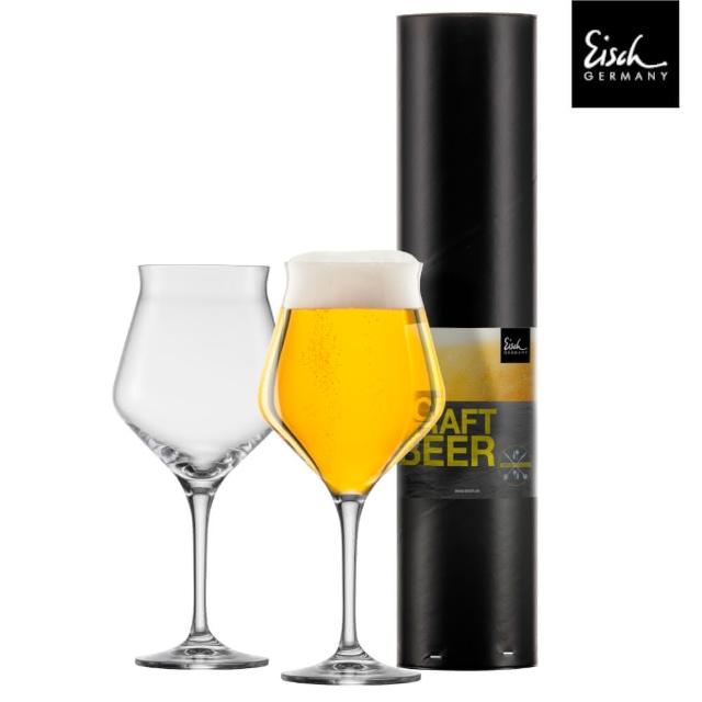 【Eisch】德國Craft Beer Expert精釀啤酒高腳杯/無鉛水晶玻璃杯/啤酒杯-435ml/2入組