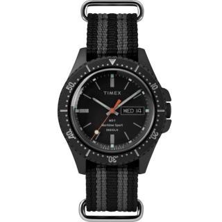 【TIMEX】天美時 x TODD SNYDER聯名限量 MS-1復刻手錶-TXTW2R83200黑/41mm