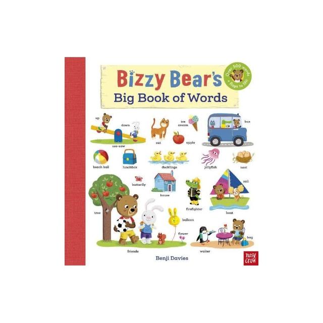 Bizzy Bear′s Big Book of Words（硬頁書）