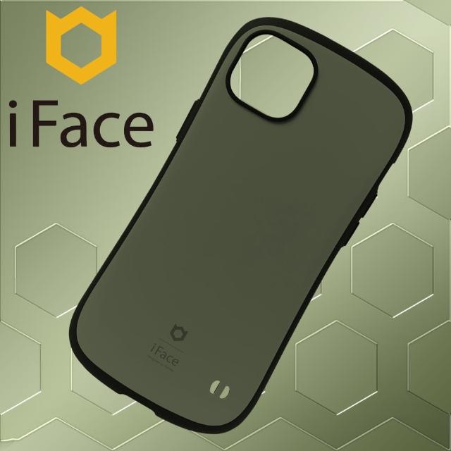 【iFace】iPhone 14 Plus 6.7吋 First Class 抗衝擊頂級保護殼 - 軍綠色