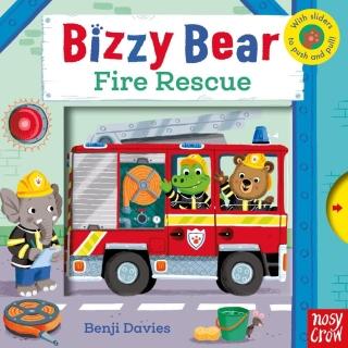 Bizzy Bear: Fire Rescue（硬頁書英國版）*附音檔QRCode*