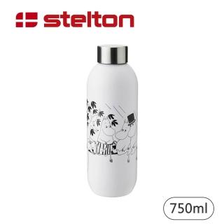 【Stelton】嚕嚕米 Moomin x Keep Cool隨身瓶750ml(白色)