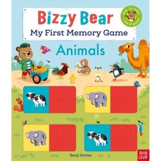 Bizzy Bear My First Memory Game: Animals （with 36 Sliders）