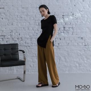 【MO-BO】品味生活造型腰頭長褲(褲子)