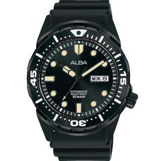 【ALBA】潛水運動風格機械錶(Y676-X060C/AL4377X1)