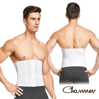 【Charmen】可調式三段排扣收腹塑腰帶(束腰套 男性塑身)