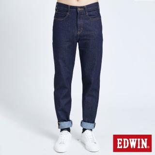【EDWIN】男裝 503 棉感復古AB牛仔長褲(原藍色)