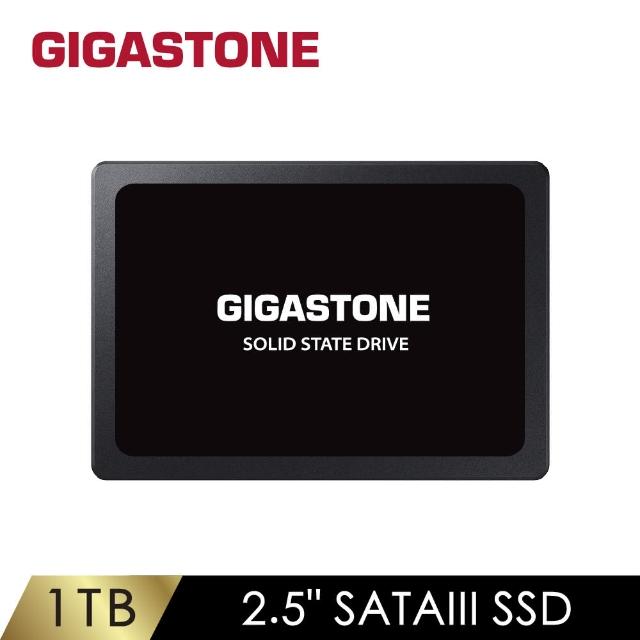 【GIGASTONE 立達】1TB SATA III 2.5吋高效固態硬碟(最高讀取速度520MB/s / 寫入速度480MB/s)